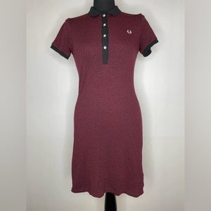 Fred Perry leopard print dress